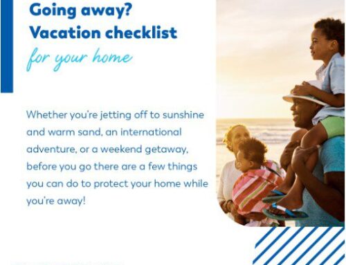 Going away? Vacation checklist for your home.